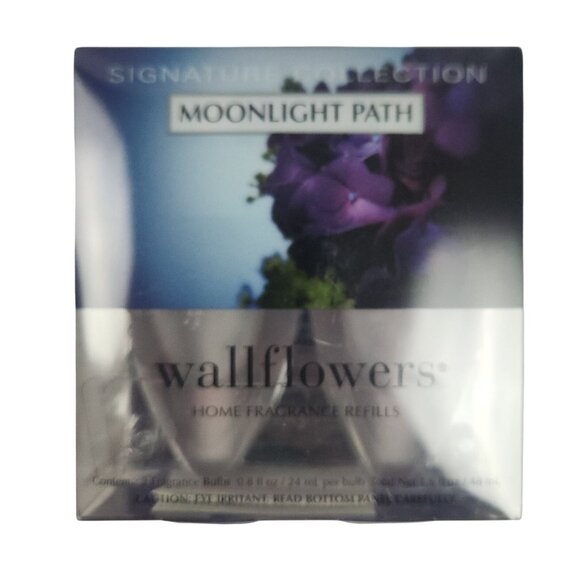 Bath & Body Works Wallflowers Moonlight Path Fragrance Refill 2 Pack 0.8oz - Picture 1 of 6